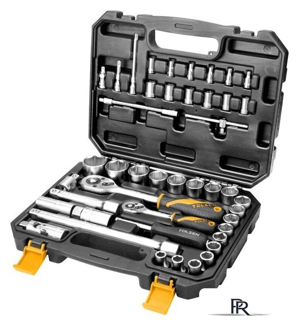 Универсальный набор инструментов Tolsen TT15142 (45 предметов) - Изображение №1 — Интернет-магазин ПроЗаказ