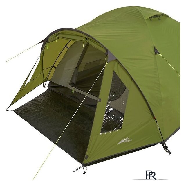 Кемпинговая палатка Trek Planet Bergamo 4 (зеленый) - Изображение №6 — Интернет-магазин ПроЗаказ