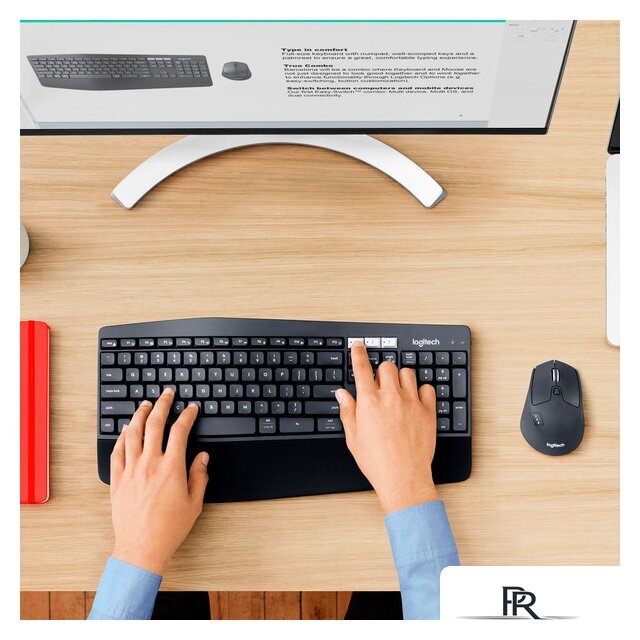Офисный набор Logitech Wireless Desktop MK850 920-008226 - Изображение №2 — Интернет-магазин ПроЗаказ
