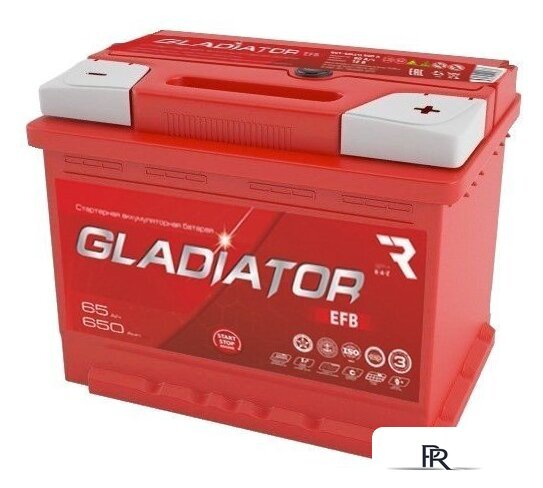 Автомобильный аккумулятор Gladiator EFB 65 R+ (65 А·ч) - Изображение №2 — Интернет-магазин ПроЗаказ