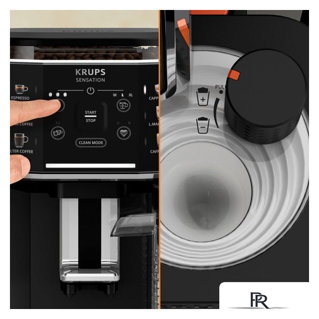 Кофемашина Krups Sensation Milk EA912HF0 - Изображение №5 — Интернет-магазин ПроЗаказ