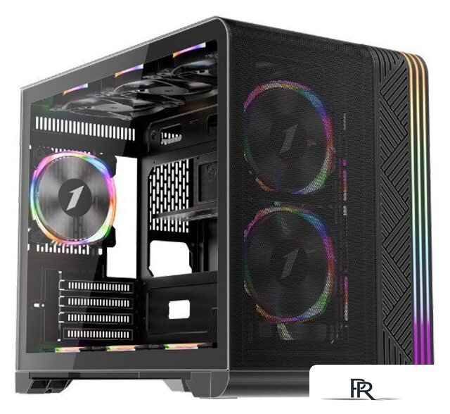 Корпус 1stPlayer VT6 (с тремя вентиляторами F7, черный) - Изображение №1 — Интернет-магазин ПроЗаказ