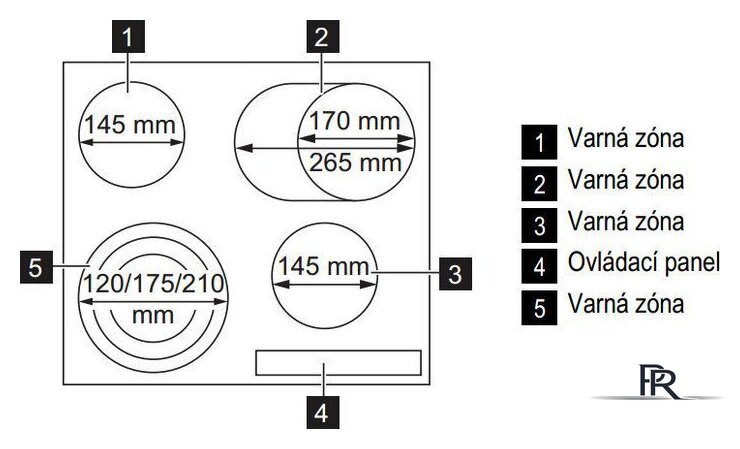 Варочная панель Electrolux EHF46547XK - Изображение №2 — Интернет-магазин ПроЗаказ
