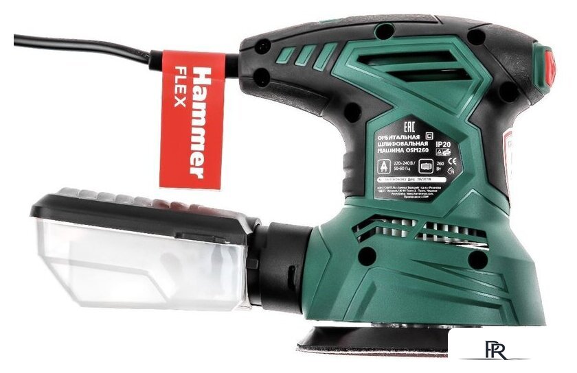 Эксцентриковая шлифмашина Hammer OSM260 - Изображение №3 — Интернет-магазин ПроЗаказ