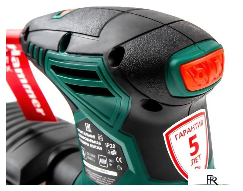 Эксцентриковая шлифмашина Hammer OSM260 - Изображение №5 — Интернет-магазин ПроЗаказ