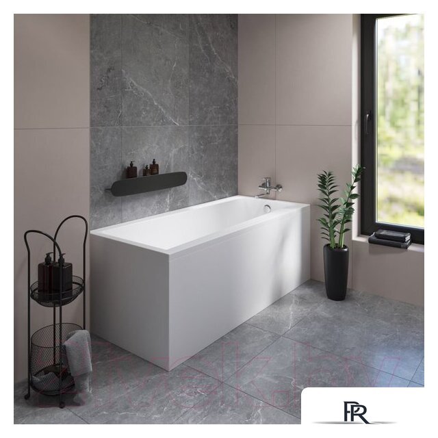 Ванна Lauter Versailles 150x75 21070050 (с ножками, лицевым и торцевым экранами) - Изображение №7 — Интернет-магазин ПроЗаказ