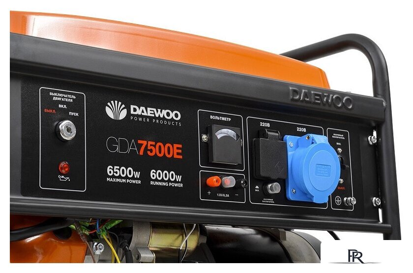 Бензиновый генератор Daewoo Power GDA 7500E - Изображение №5 — Интернет-магазин ПроЗаказ
