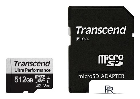 Карта памяти Transcend microSDXC 340S 512GB (с адаптером) - Изображение №1 — Интернет-магазин ПроЗаказ