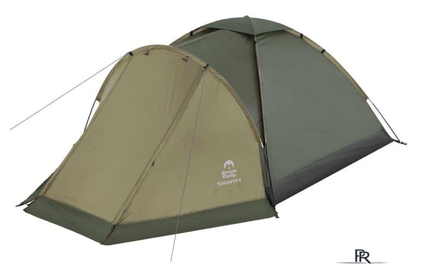 Треккинговая палатка Jungle Camp Toronto 4 (оливковый) - Изображение №2 — Интернет-магазин ПроЗаказ