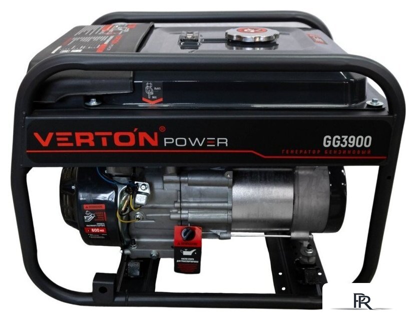 Бензиновый генератор Verton Power GG3900 - Изображение №3 — Интернет-магазин ПроЗаказ