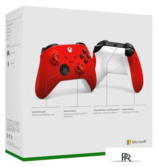 Геймпад Microsoft Xbox (красный) - Изображение №6 — Интернет-магазин ПроЗаказ