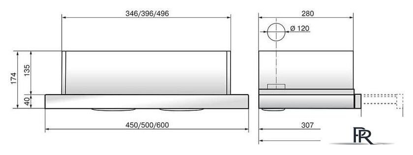 Кухонная вытяжка Elikor Интегра Glass 60П-400-В2Л (белый/белое стекло) (144567) - Изображение №2 — Интернет-магазин ПроЗаказ