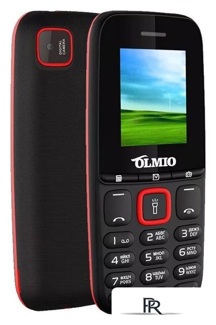Кнопочный телефон Olmio A15 (черный) - Изображение №1 — Интернет-магазин ПроЗаказ