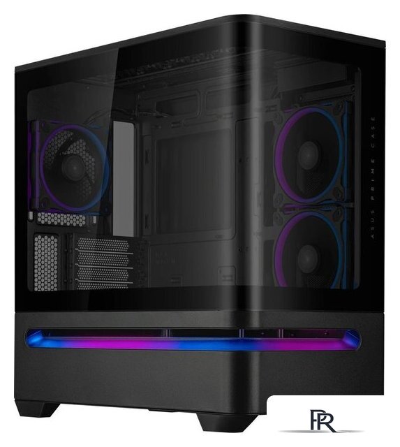 Корпус ASUS Prime AP202 TG ARGB (черный) - Изображение №2 — Интернет-магазин ПроЗаказ