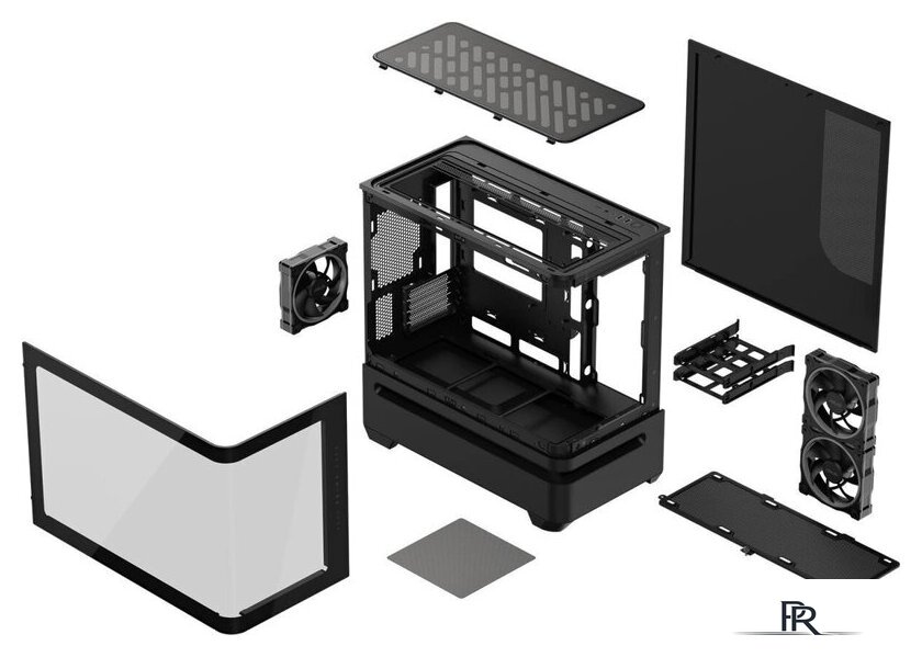 Корпус ASUS Prime AP202 TG ARGB (черный) - Изображение №16 — Интернет-магазин ПроЗаказ