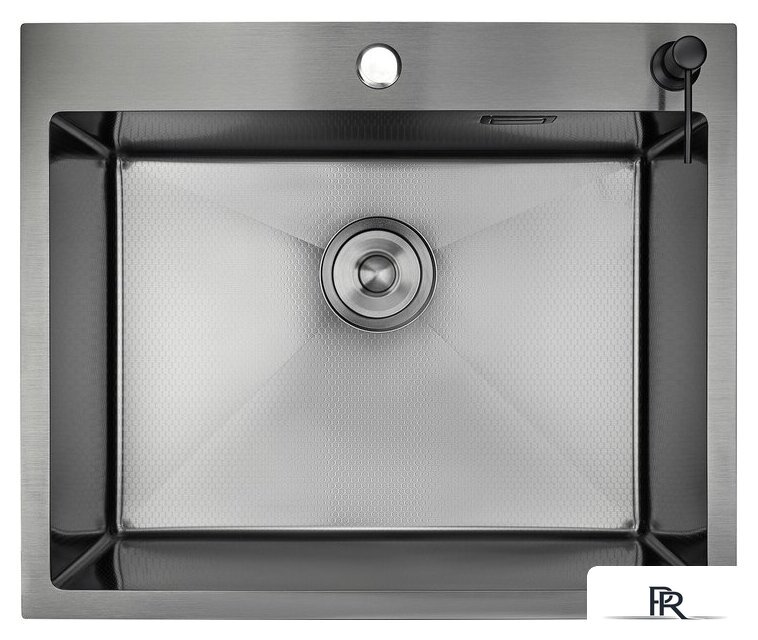 Кухонная мойка Stellar Decor S6550NB-D (нано черный) - Изображение №6 — Интернет-магазин ПроЗаказ