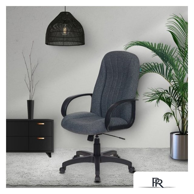 Офисное кресло Бюрократ T-898AXSN (серый 3C1) - Изображение №6 — Интернет-магазин ПроЗаказ