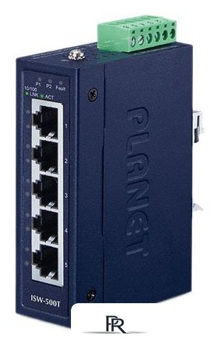 Неуправляемый коммутатор PLANET ISW-500T - Изображение №1 — Интернет-магазин ПроЗаказ