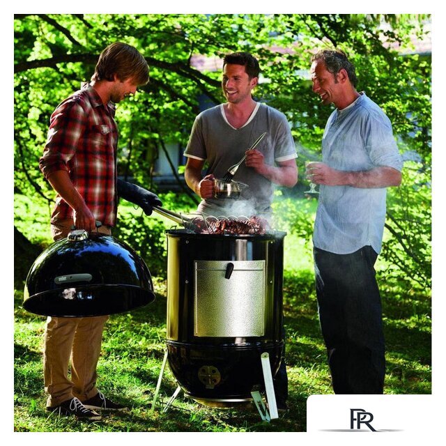 Коптильня Weber Smokey Mountain Cooker 47cm - Изображение №8 — Интернет-магазин ПроЗаказ