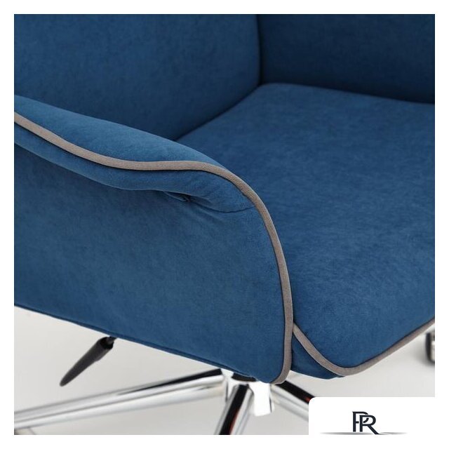 Офисное кресло TetChair Charm (флок, синий) - Изображение №8 — Интернет-магазин ПроЗаказ