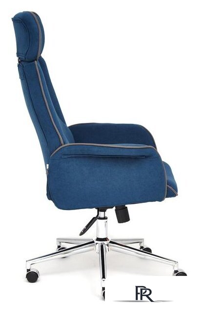 Офисное кресло TetChair Charm (флок, синий) - Изображение №3 — Интернет-магазин ПроЗаказ