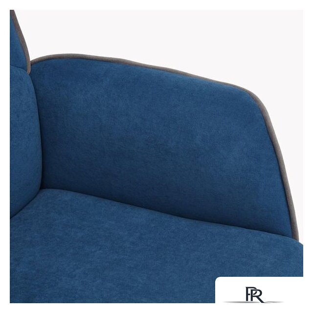 Офисное кресло TetChair Charm (флок, синий) - Изображение №7 — Интернет-магазин ПроЗаказ