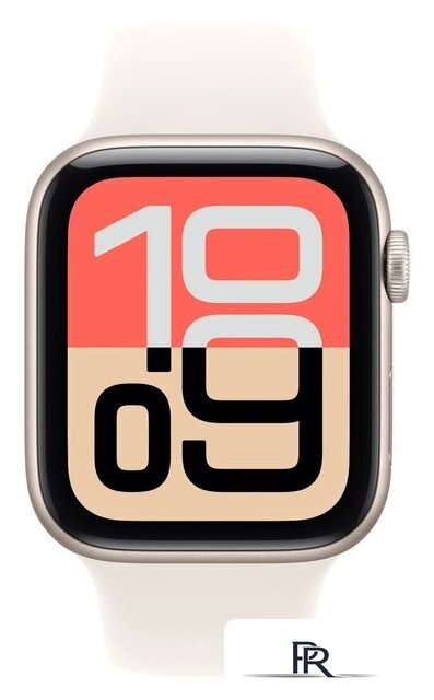 Умные часы Apple Watch SE 3 44 мм (алюминиевый корпус, звездный свет/звездный свет, спортивный силиконовый ремешок S/M) - Изображение №2 — Интернет-магазин ПроЗаказ