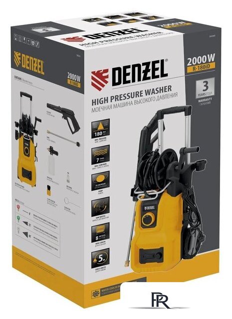 Мойка высокого давления Denzel R-180iD - Изображение №24 — Интернет-магазин ПроЗаказ