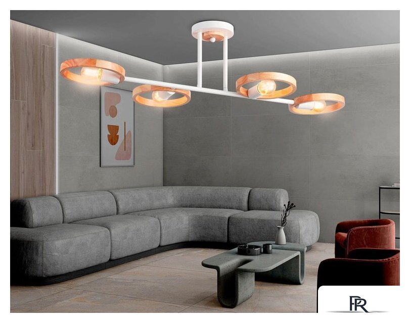 Люстра средней высоты Ambrella light Traditional TR8247/4 WH/LWD - Изображение №8 — Интернет-магазин ПроЗаказ