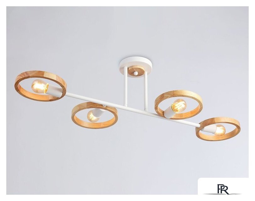 Люстра средней высоты Ambrella light Traditional TR8247/4 WH/LWD - Изображение №2 — Интернет-магазин ПроЗаказ