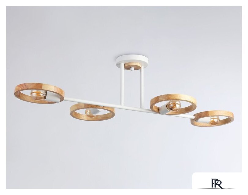 Люстра средней высоты Ambrella light Traditional TR8247/4 WH/LWD - Изображение №4 — Интернет-магазин ПроЗаказ