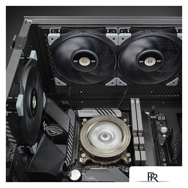 Вентилятор для корпуса Thermaltake ToughFan 12 CL-F117-PL12BL-A - Изображение №5 — Интернет-магазин ПроЗаказ