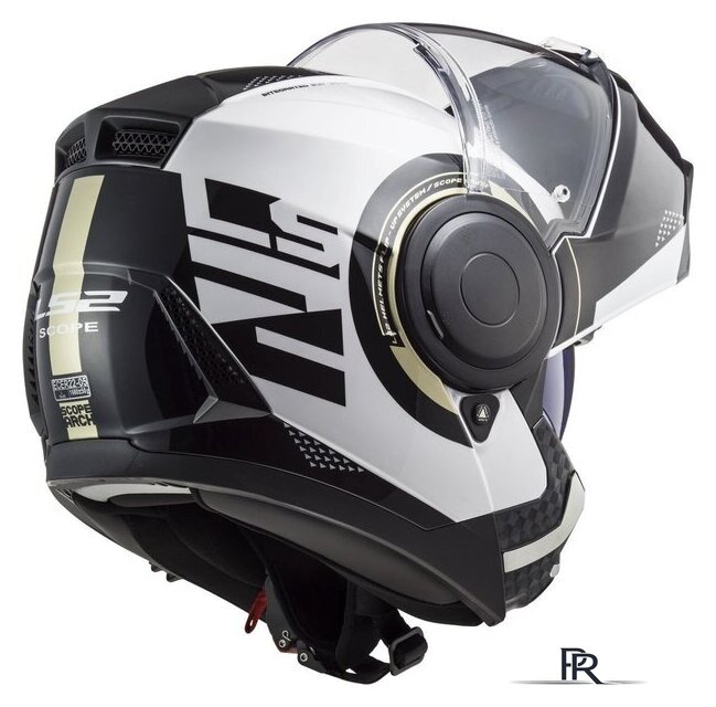 Мотошлем LS2 FF902 Scope Arch (S, белый/серый) - Изображение №12 — Интернет-магазин ПроЗаказ