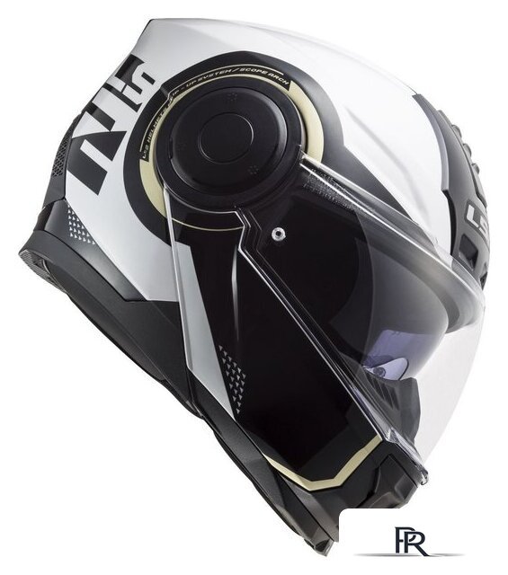 Мотошлем LS2 FF902 Scope Arch (S, белый/серый) - Изображение №9 — Интернет-магазин ПроЗаказ