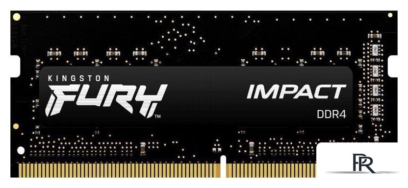 Оперативная память Kingston FURY Impact 8GB DDR4 SODIMM PC4-25600 KF432S20IB/8 - Изображение №1 — Интернет-магазин ПроЗаказ