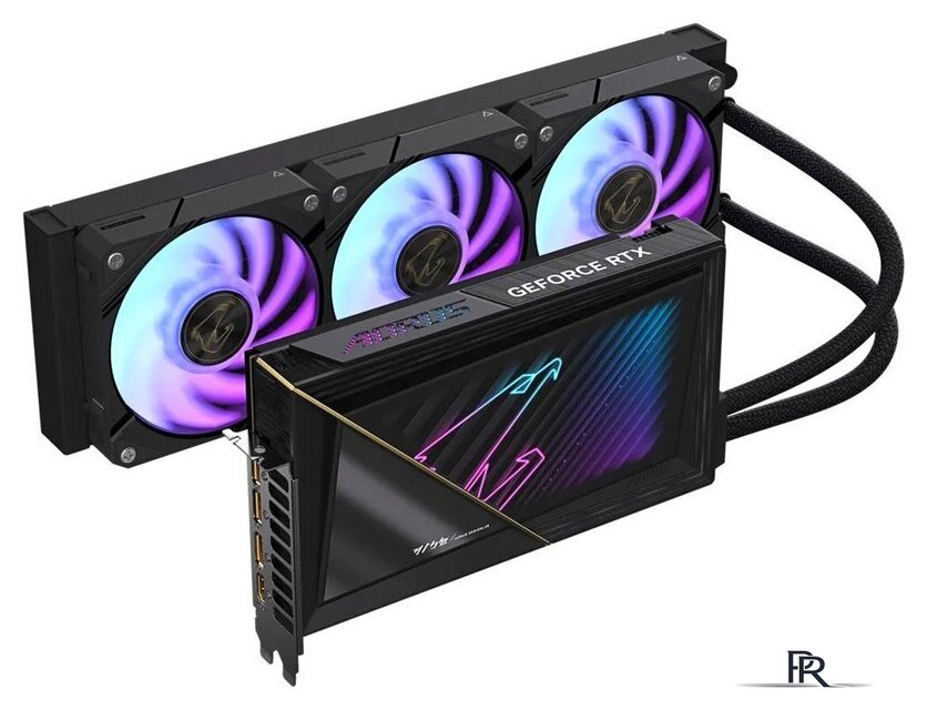 Видеокарта Gigabyte Aorus GeForce RTX 5090 Xtreme Waterforce 32G GV-N5090AORUSX W-32GD - Изображение №1 — Интернет-магазин ПроЗаказ