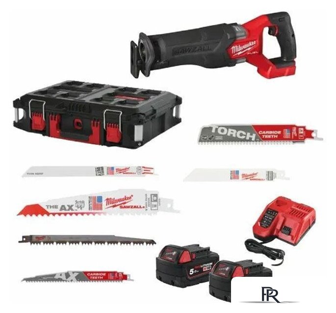 Сабельная пила Milwaukee M18 FSZ100P 4933498242 (с 2-мя АКБ, кейс) - Изображение №1 — Интернет-магазин ПроЗаказ