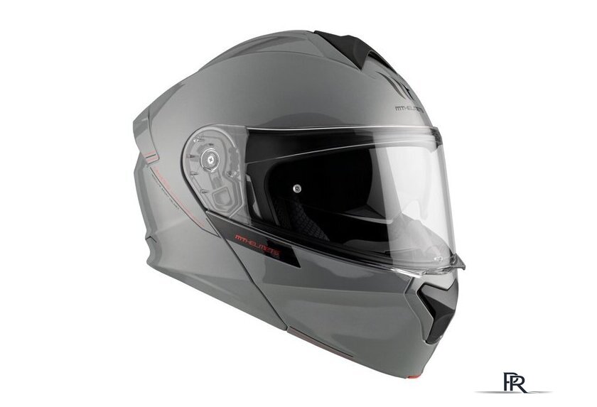 Мотошлем MT Helmets Genesis SV Solid A12 (L, серый глянцевый) - Изображение №4 — Интернет-магазин ПроЗаказ