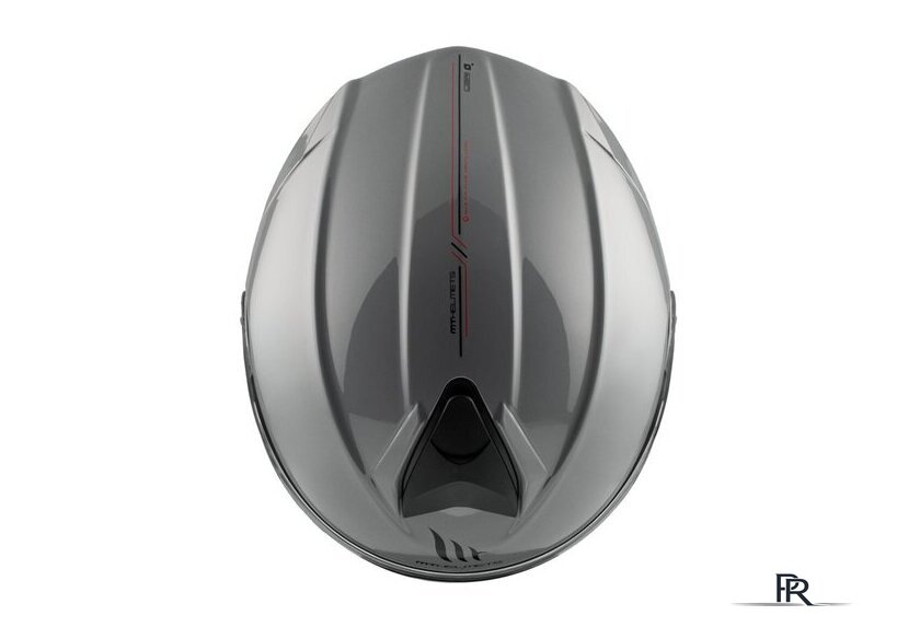 Мотошлем MT Helmets Genesis SV Solid A12 (L, серый глянцевый) - Изображение №8 — Интернет-магазин ПроЗаказ