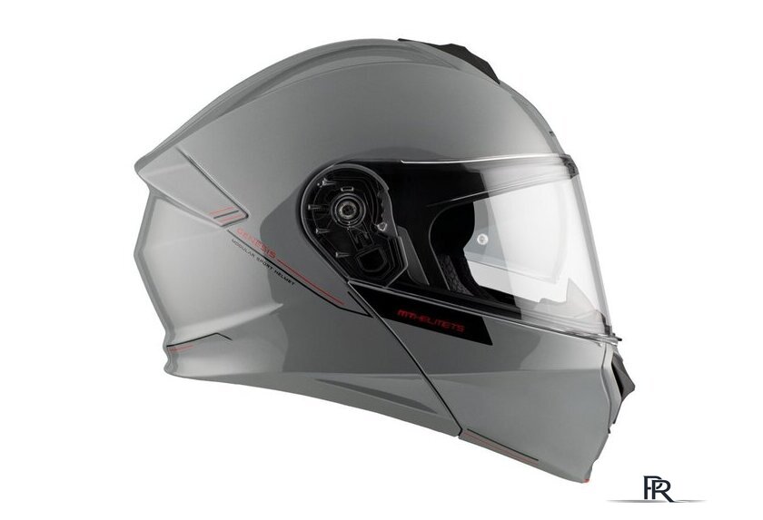 Мотошлем MT Helmets Genesis SV Solid A12 (L, серый глянцевый) - Изображение №5 — Интернет-магазин ПроЗаказ