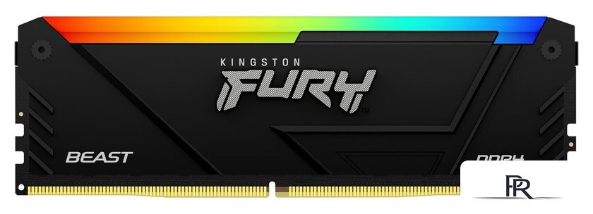 Оперативная память Kingston FURY Beast RGB 2x32ГБ DDR4 2666 МГц KF426C16BB2AK2/64 - Изображение №2 — Интернет-магазин ПроЗаказ