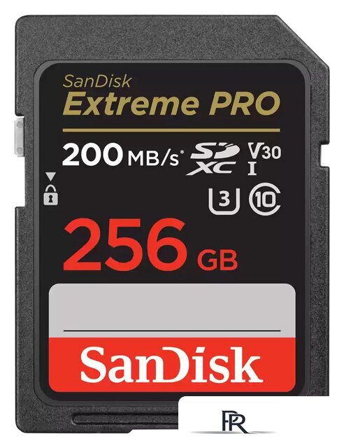 Карта памяти SanDisk Extreme PRO SDXC SDSDXXD-256G-GN4IN 256GB - Изображение №1 — Интернет-магазин ПроЗаказ