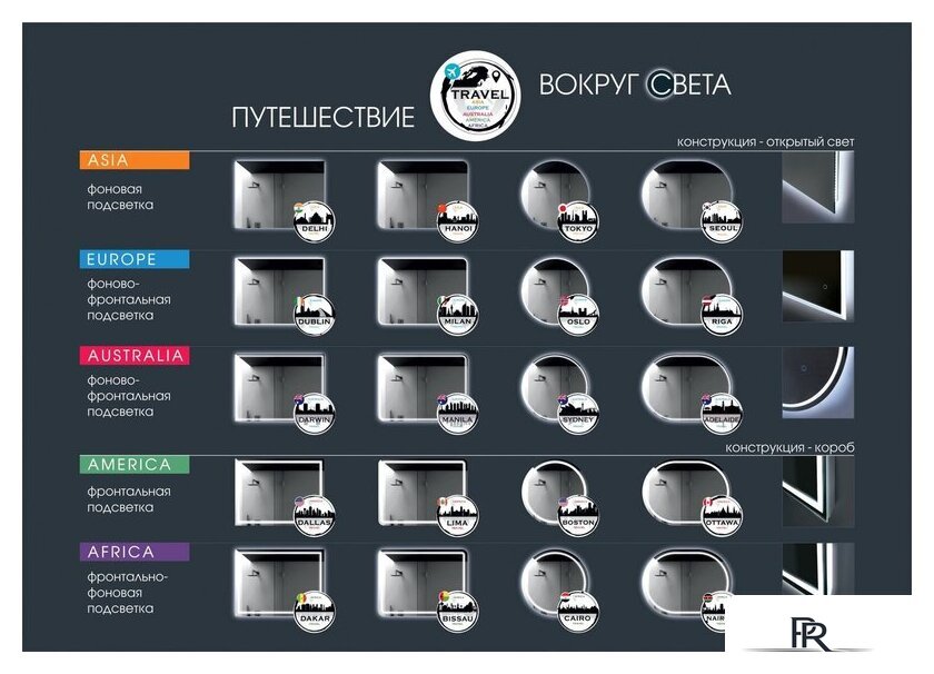  Алмаз-Люкс Зеркало Darwin 12080s-6 120x80 - Изображение №9 — Интернет-магазин ПроЗаказ