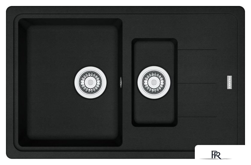 Кухонная мойка Franke Basis BFG 651-78 114.0676.284 (матовый черный) - Изображение №1 — Интернет-магазин ПроЗаказ