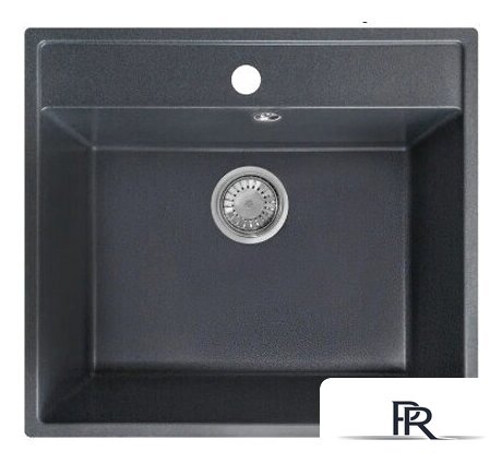Кухонная мойка Granrus GR-555 (антрацит) - Изображение №1 — Интернет-магазин ПроЗаказ
