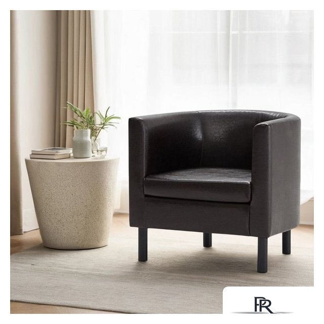 Интерьерное кресло Mio Tesoro Агата 351 (коричневый 87) - Изображение №4 — Интернет-магазин ПроЗаказ