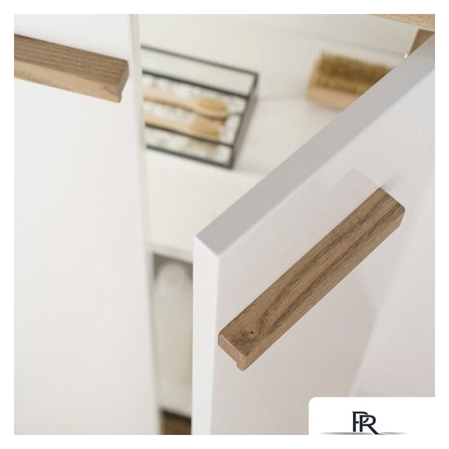  Lauter Шкаф-полупенал Навесной Adri (белый глянец) - Изображение №3 — Интернет-магазин ПроЗаказ