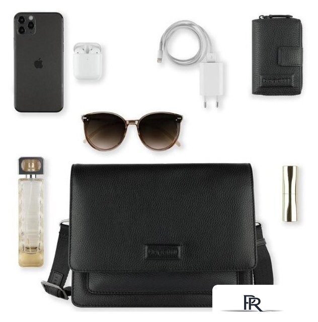 Женская сумка Bugatti Elsa 49460501 (черный) - Изображение №11 — Интернет-магазин ПроЗаказ