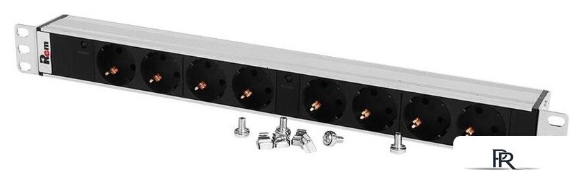 Блок розеток Rem R-32-8S-I-440-K (8 розеток, без шнура питания) - Изображение №1 — Интернет-магазин ПроЗаказ