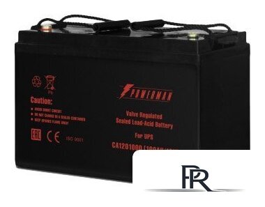 Аккумулятор для ИБП Powerman CA121000/UPS (12В/100 А·ч) - Изображение №1 — Интернет-магазин ПроЗаказ